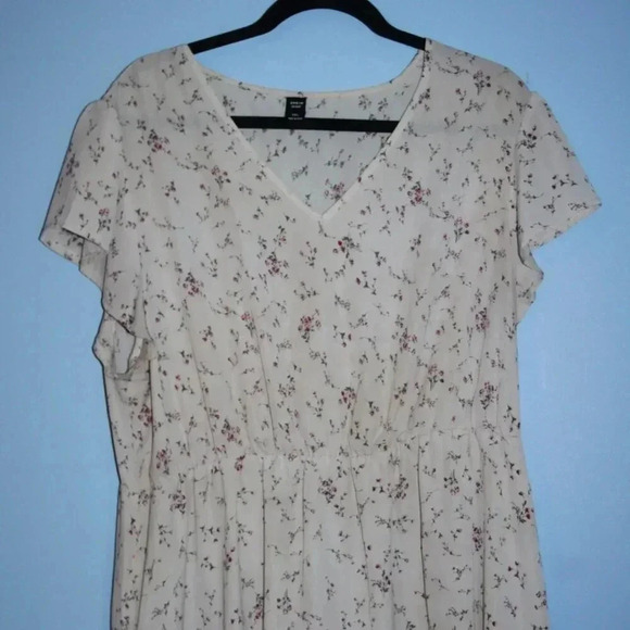 Shein Curve 3XL 100% Polyester Floral Print Dress - Picture 9 of 16